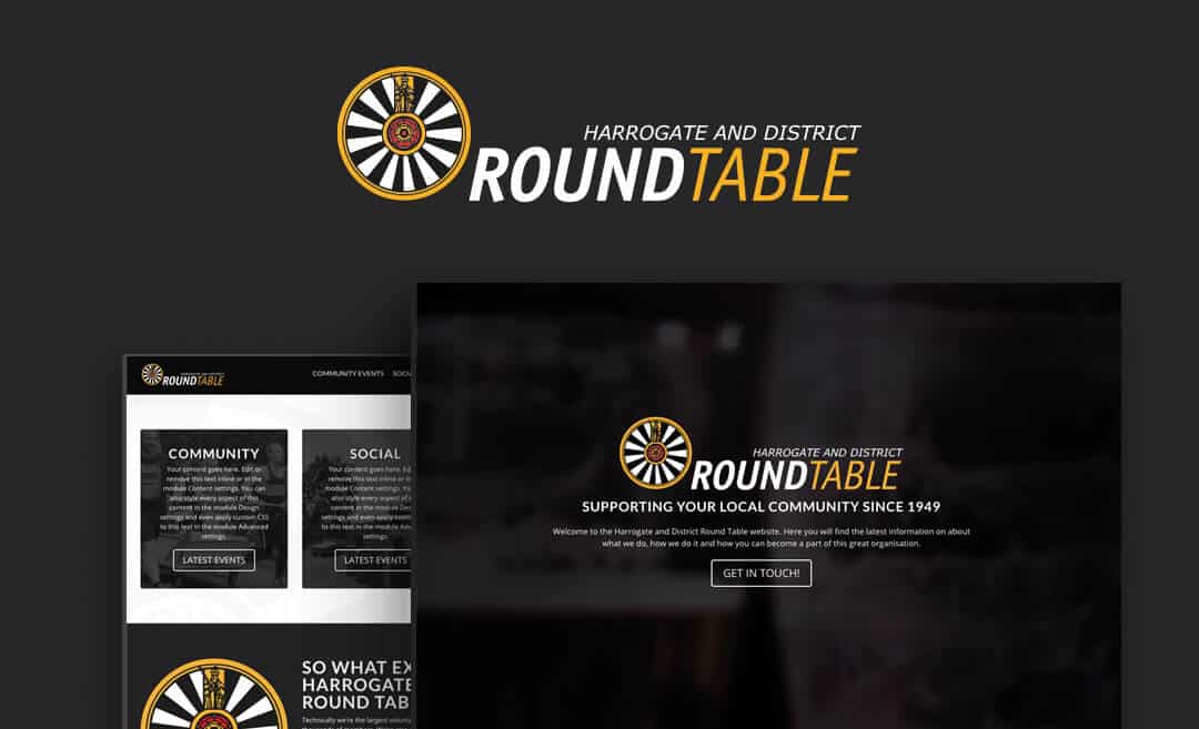 Harrogate Round Table Web Design
